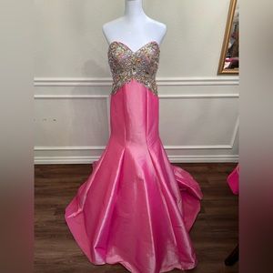 Blush Prom Pink Dress